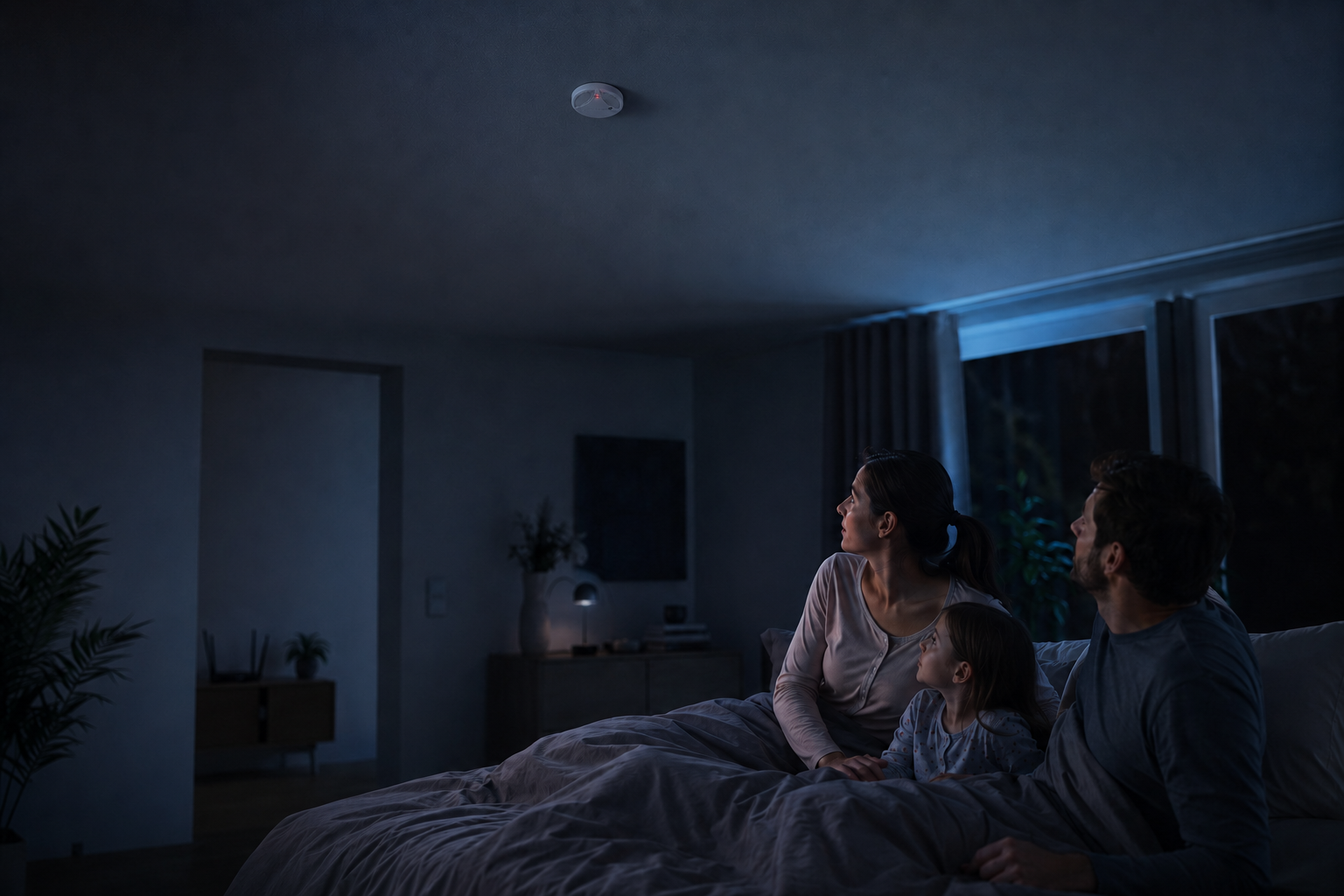 Autonomní alarm Hikvision detektor CO